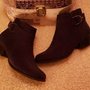 Unissa Navy blue ankle boots